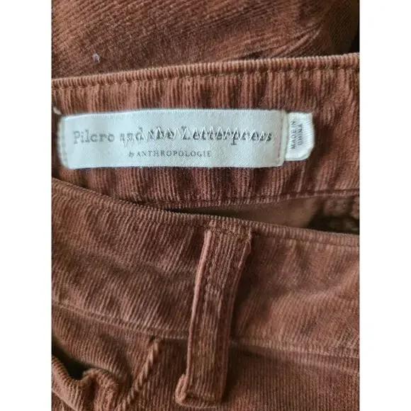 Pilero and the Letterpress Anthropologie Size UK8USA 27 High Rise Skinny Pant - Picture 5 of 7